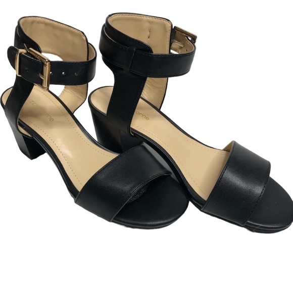 Liz Claiborne open toe Eclipse heals, size 5 - Picture 1 of 8